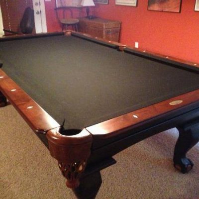 Pool Table Black Felt